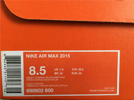 Super Max Nike Air Max 2015 Men--009